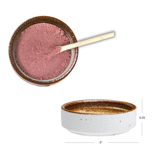 Stoneware Clay Mask Bowl