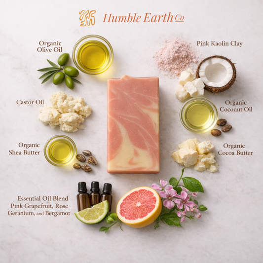 Botanical Blush Body Bar Soap