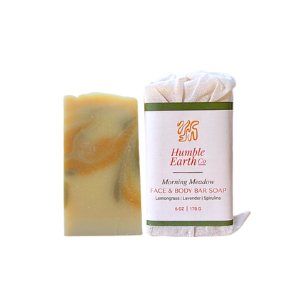 Morning Meadow Body Bar Soap | Lemongrass Lavender