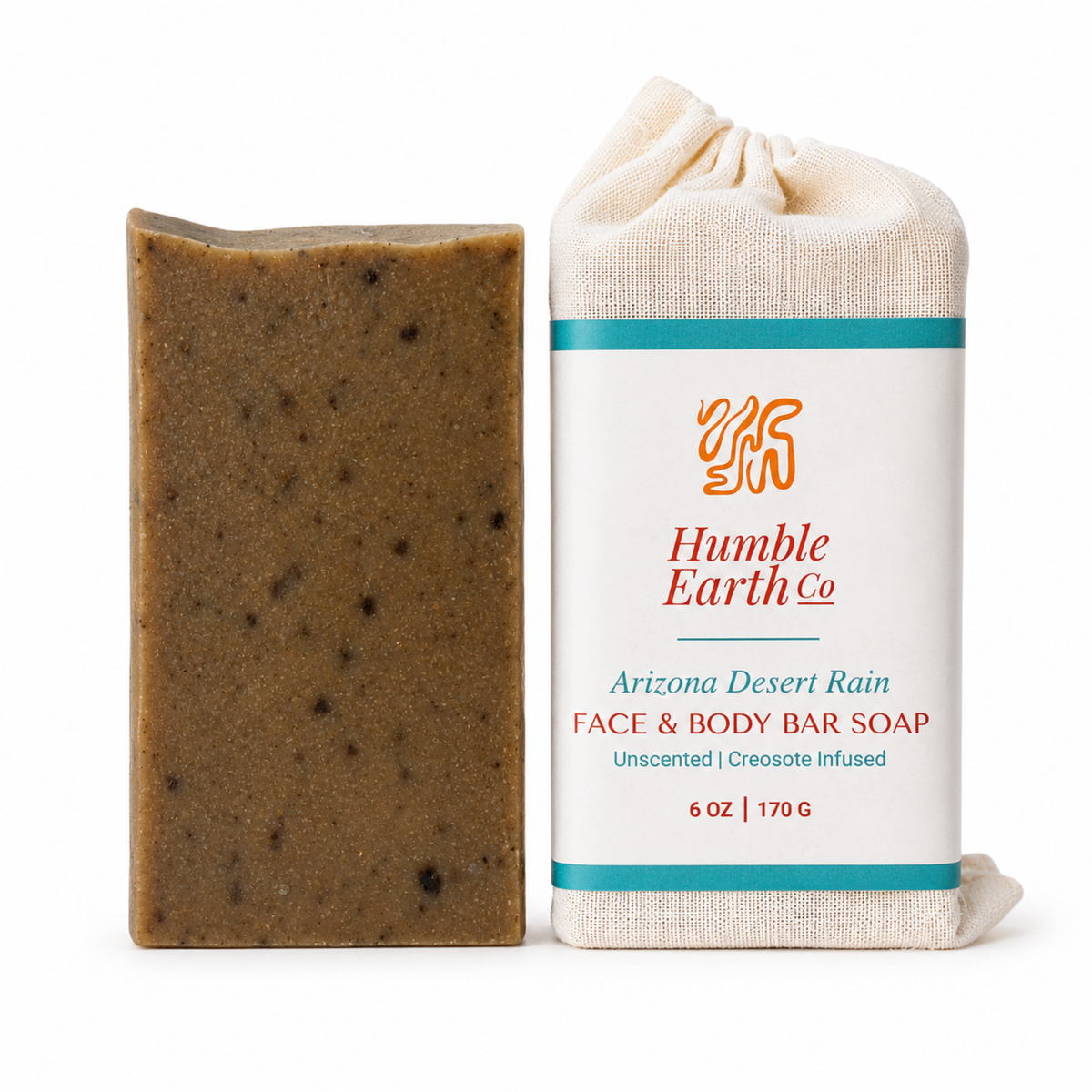 Arizona Desert Rain Body Bar Soap | Creosote Infused