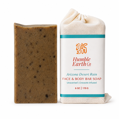 Arizona Desert Rain Body Bar Soap | Creosote Infused