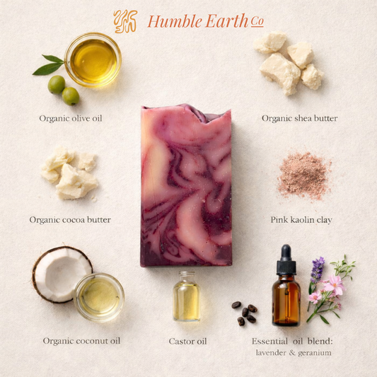 Serenity Body Bar Soap | Lavender Geranium