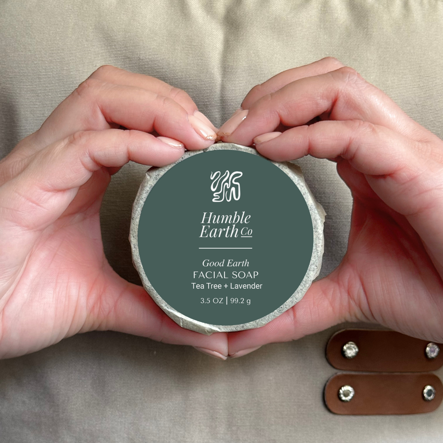 Good Earth Facial Soap | Charcoal Neem Tea Tree