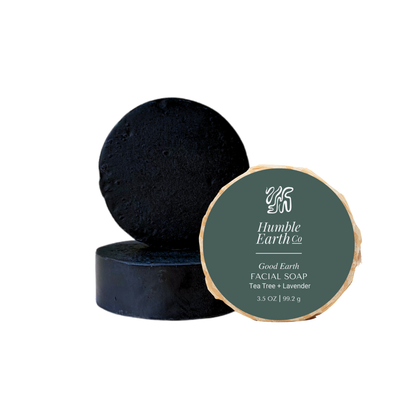 Good Earth Facial Soap | Charcoal Neem Tea Tree