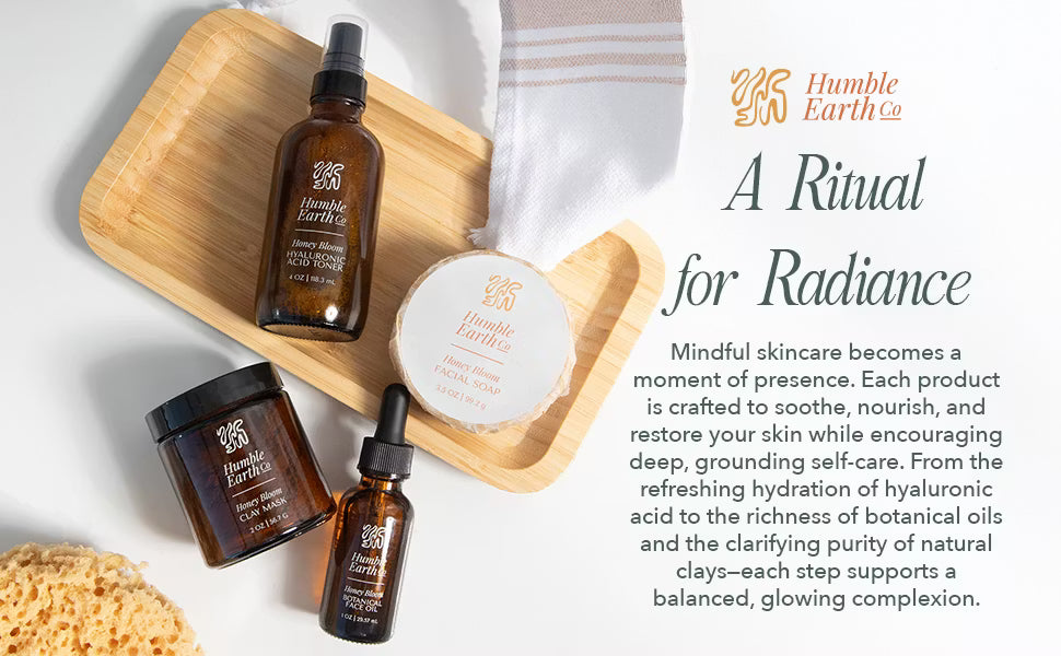Honey Bloom Botanical Skincare Set