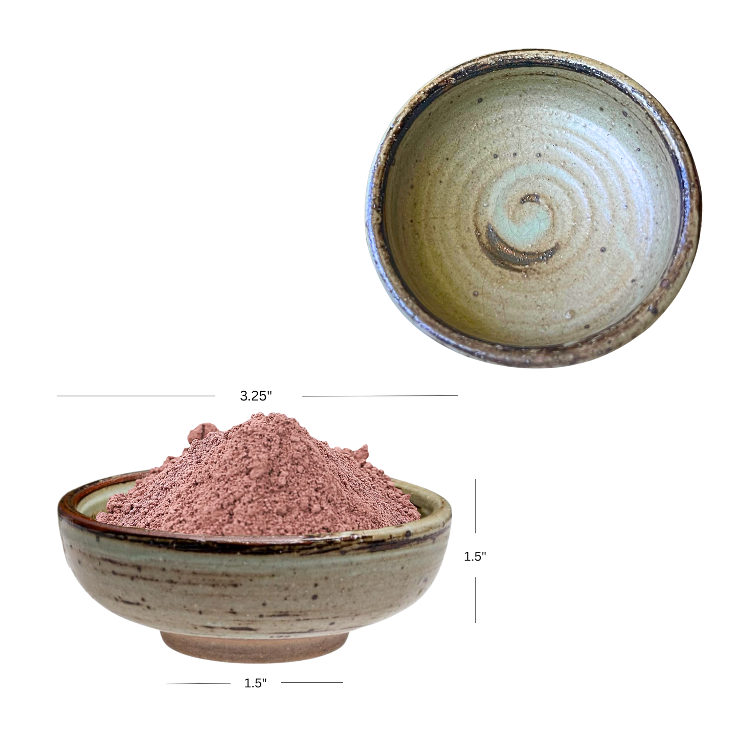 Stoneware Clay Mask Bowl