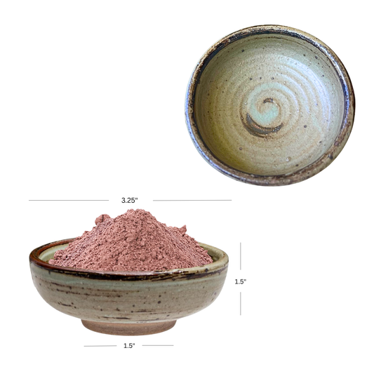 Stoneware Clay Mask Bowl