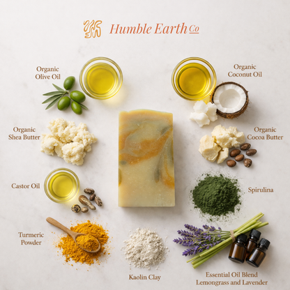 Morning Meadow Body Bar Soap | Lemongrass Lavender