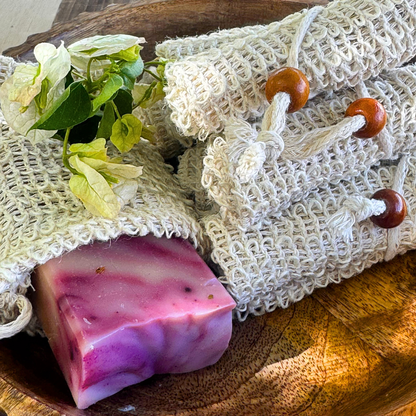 Économiseur de savon en fibre d'agave