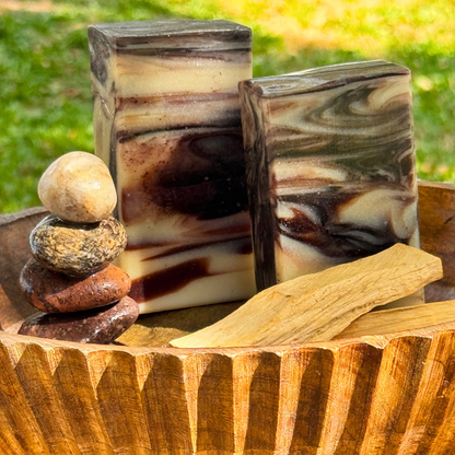 Savon artisanal fin au bois de cèdre