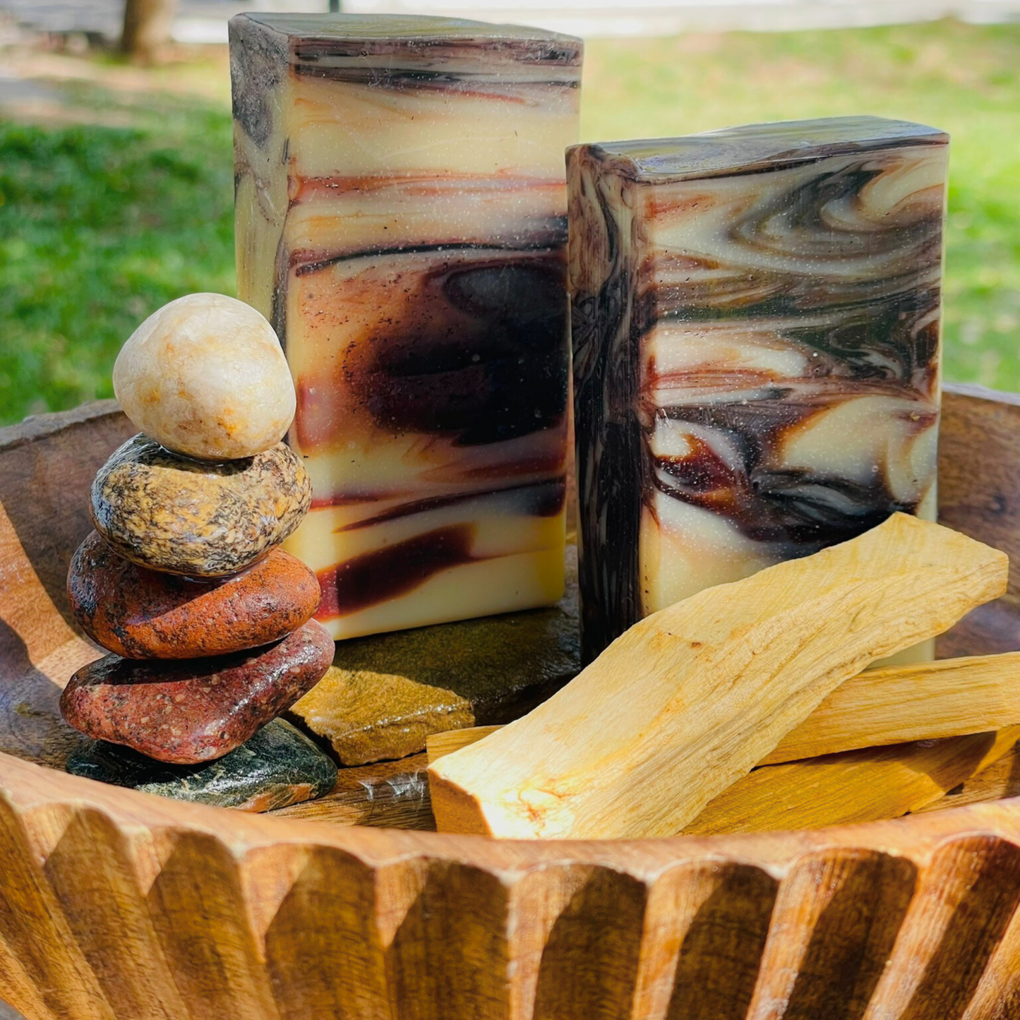 Savon artisanal fin au bois de cèdre