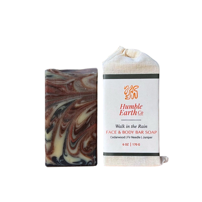 Walk In the Rain Body Bar Soap | Fir Needle Juniper Berry