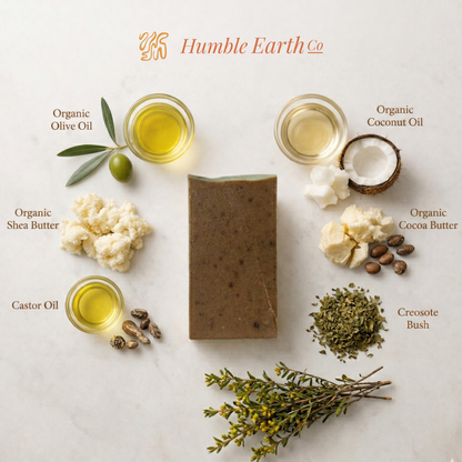 Arizona Desert Rain Body Bar Soap | Creosote Infused