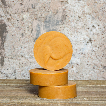 Honey Bloom Botanical Facial Soap | Honey Turmeric Colloidal Oats