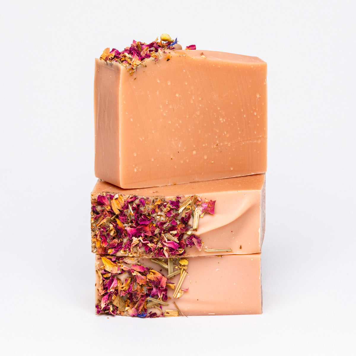 Savon artisanal fin à la rose